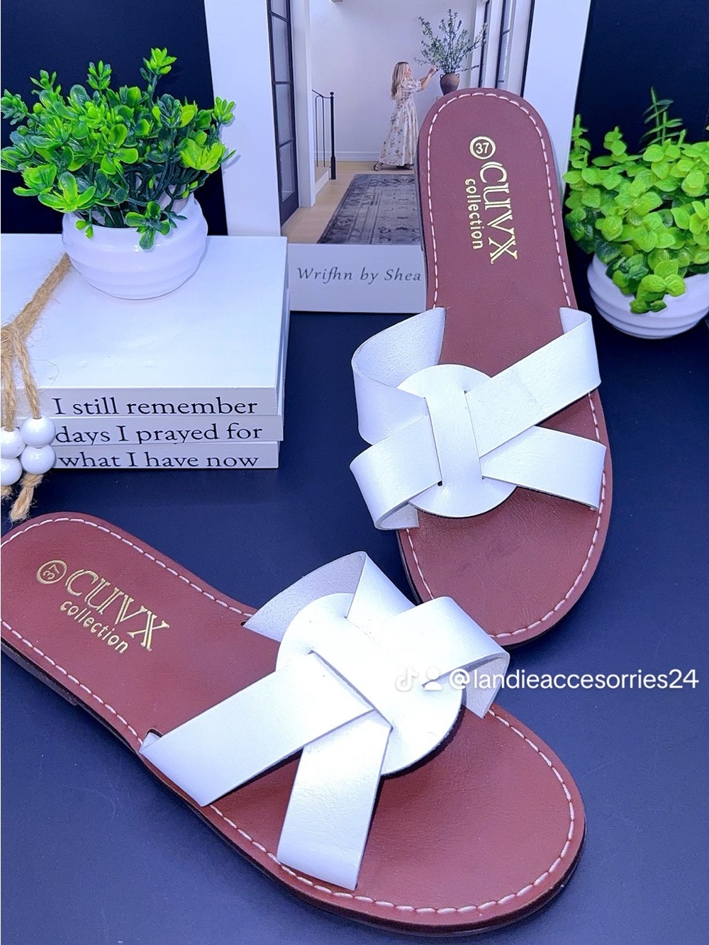 Women's White Sandals